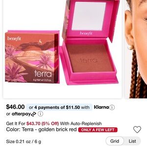 Benefit Terra Bronzing Powder